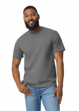 T-Shirt Softstyle Midweight 65000 Gildan Charcoal