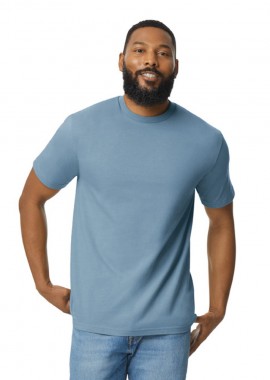 T-Shirt Softstyle Midweight 65000 Gildan Stone Blue
