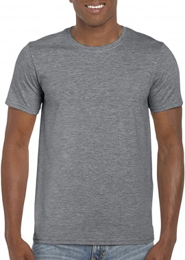 Gildan - T-Shirt Softstyle 64000 Gildan Graphite Heather