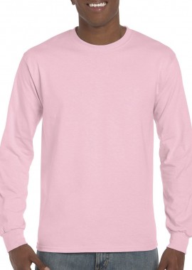 Μακρυμάνικο T-Shirt 2400 Gildan Ultra Cotton Light Pink