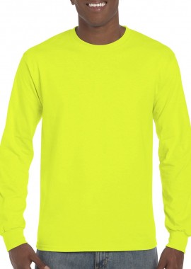 Μακρυμάνικο T-Shirt 2400 Gildan Ultra Cotton Safety Green