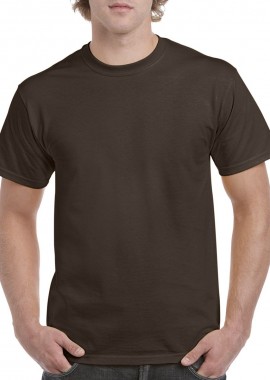 Gildan - Ανδρικό T-Shirt Heavy Cotton 5000 Gildan Dark Chocolate
