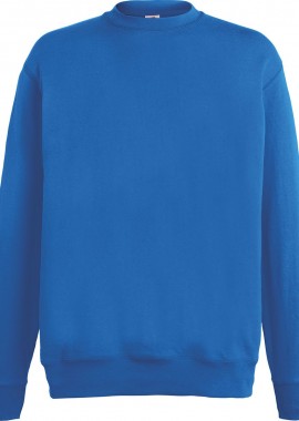 Fruit of the Loom - Φούτερ 62-156-0 Fruit of the Loom Lightweight Set-In Royal