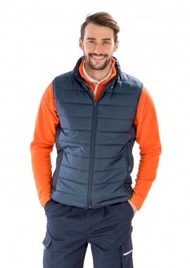 Result - Αμάνικο Μπουφάν Promo Padded Bodywarmer R244X Result Navy