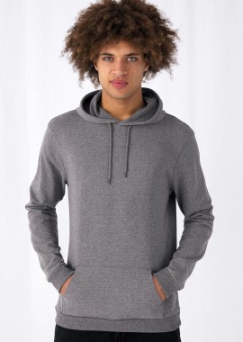 B & C - Φούτερ Hoodie WU03W B & C French Terry Heather Mid Grey