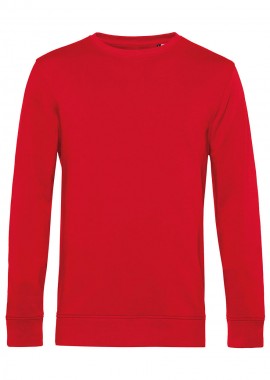 B & C - Organic Crewneck Φούτερ Inspire B & C WU31B Red