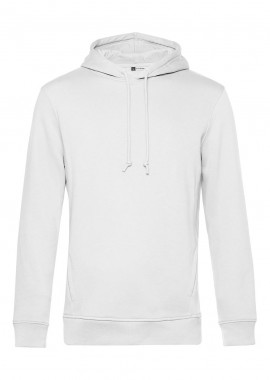 B & C - Organic Hoodie Φούτερ WU33B B & C White