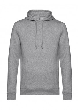 B & C - Organic Hoodie Φούτερ WU33B B & C Heather Grey