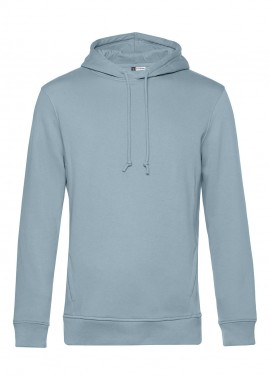 B & C - Organic Hoodie Φούτερ WU33B B & C Blue Fog