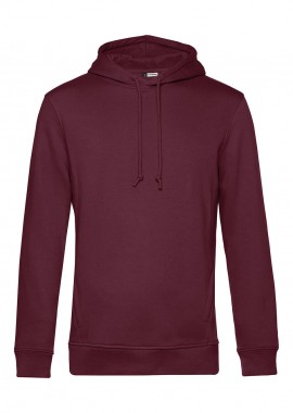 B & C - Organic Hoodie Φούτερ WU33B B & C Burgundy
