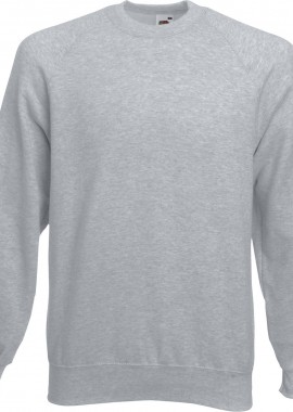 Φούτερ Classic Raglan 62-216-0 Fruit of the Loom Heather Grey