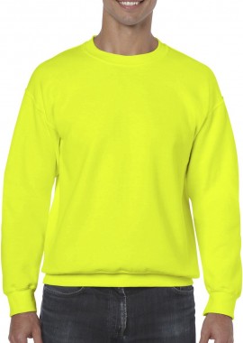 Φούτερ Crewneck 18000 Gildan Heavy Blend Safety Green