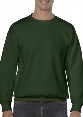 Φούτερ Crewneck 18000 Gildan Heavy Blend Forest Green