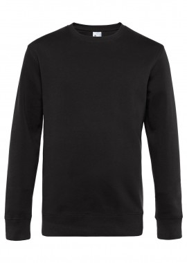 Φούτερ Crewneck WU01K B & C Black Pure