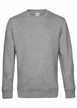Φούτερ Crewneck WU01K B & C Heather Grey