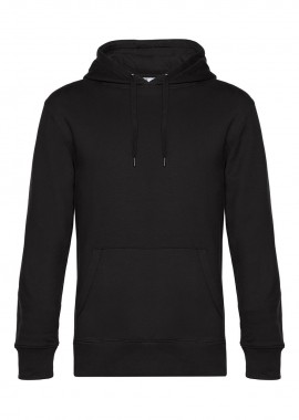Hoodie Φούτερ WU02K B & C King Black Pure