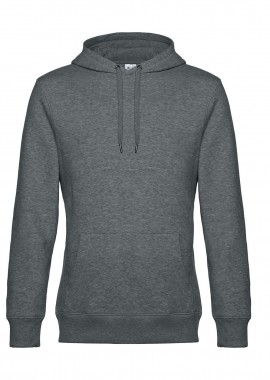 B & C - Hoodie Φούτερ WU02K B & C King Heather Mid Grey