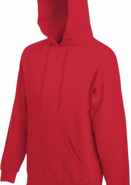 Fruit of the Loom - Φούτερ Hoodie 62-208-0 Fruit of the Loom Red
