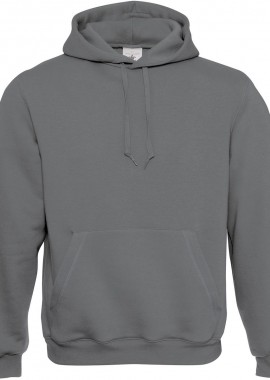 B & C - Φούτερ Hoodie WU620 B & C Steel Grey