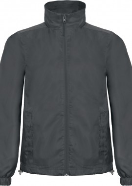 Αντιανεμικό Αδιάβροχο Μπουφάν ID.601 B & C Midseason Dark Grey