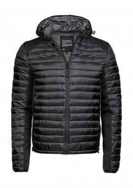 Tee Jays - Mπουφάν Outdoor Crossover Με Κουκούλα 9610 Tee Jays Black/Black Melange