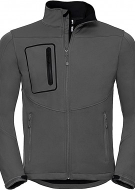 Russell - Μπουφάν Softshell R-520M-0 Russell Softshell 5000 Jacket Titanium