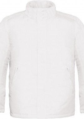 B & C - Ανδρικό Μπουφάν Real+ B & C Heavy Weight Jacket White