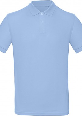 B & C - Ανδρική Μπλούζα Polo PM430 B & C Inspire Organic Sky Blue