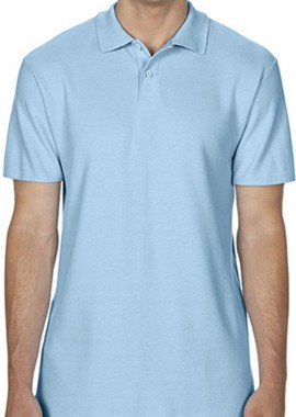 Ανδρική Μπλούζα Polo 64800 Gildan Softstyle Πικέ Light Blue