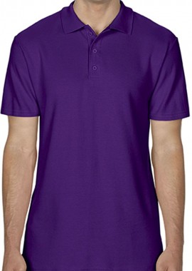 Gildan - Ανδρική Μπλούζα Polo 64800 Gildan Softstyle Πικέ Purple