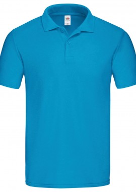 Ανδρική Μπλούζα Polo 63-050-0 Fruit of the Loom Original Azure Blue