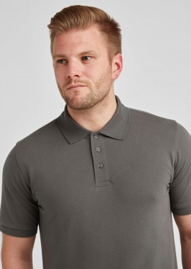 SG - Ανδρική Μπλούζα Polo SGPolo Stretch SG Tagless Stretch Polo Charcoal