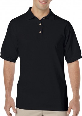 Gildan - Ανδρική Μπλούζα Polo 8800 Gildan DryBlend Jersey Black