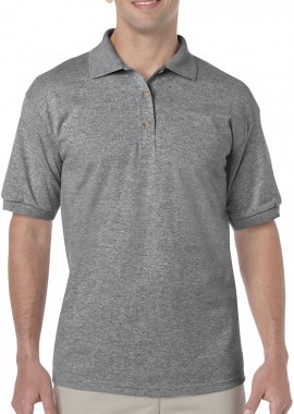 Ανδρική Μπλούζα Polo 8800 Gildan DryBlend Jersey Graphite Heather