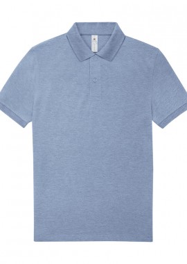 B & C - Ανδρική Μπλούζα Polo PU426 B & C My Polo 210 Heather Blue