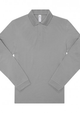 Μακρυμάνικη Μπλούζα Polo PU427 B & C My Polo 210 LSL Sport Grey
