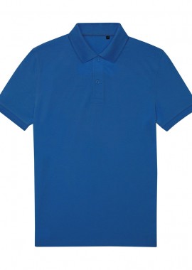 B & C - Ανδρική Μπλούζα Polo PU428 B & C White Royal Blue
