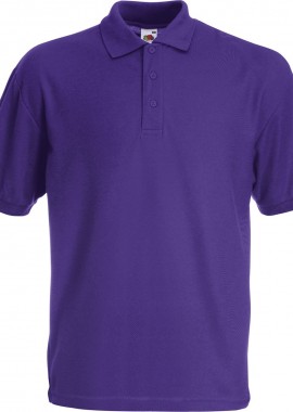 Ανδρική Μπλούζα Polo 63-402-0 Fruit of the Loom Purple