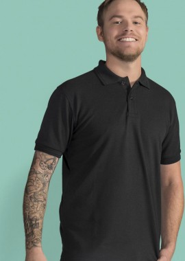 Ανδρική Μπλούζα Polo SG59 SG Poly Cotton Black