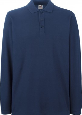 Μπλούζα Polo Μακρυμάνικη 63-310-0 Fruit of the Loom Premium Navy