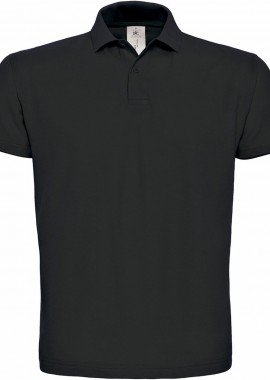 Ανδρική Μπλούζα Polo Pique ID.001 B & C Black