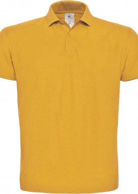 Ανδρικό Pique Polo PUI10 B & C Chili Gold