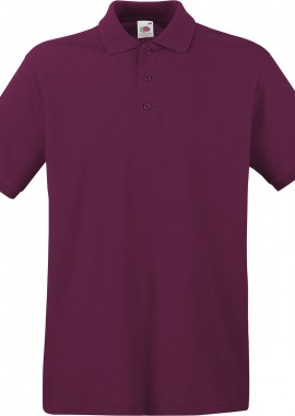 Fruit of the Loom - Ανδρική Μπλούζα Polo 63-218-0 Fruit of the Loom Premium Burgundy