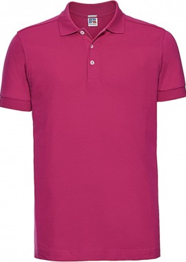 Russell - Ανδρική Μπλούζα Polo R-566M-0 Russell Fitted Stretch Slim Fit Fuchsia