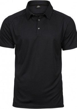 Tee Jays - Ανδρική Μπλούζα Polo 7200 Tee Jays Luxury Tee Black