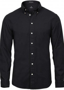 Tee Jays - Ανδρικό Πουκάμισο 4000 Tee Jays Perfect Oxford Black