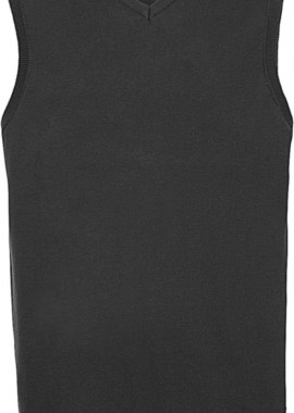 Russell - Πλεκτή Καζάκα R-716M-0 Russell V-Neck Charcoal Marl