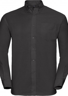 Πουκάμισο Μακρυμάνικο R-932M-0 Russell Oxford Classic Fit Black