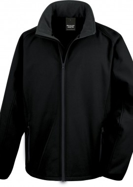 Result - Ανδρικό Μπουφάν Softshell R231M Result Core Black/Black