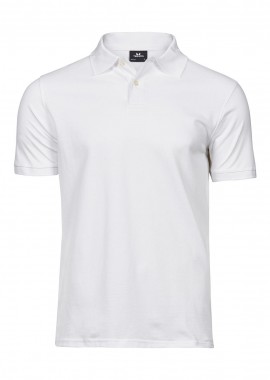 Ανδρική Μπλούζα Polo 1400 Tee Jays Heavy Pique White